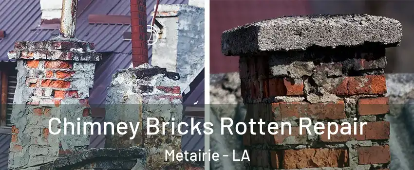 Chimney Bricks Rotten Repair Metairie - LA