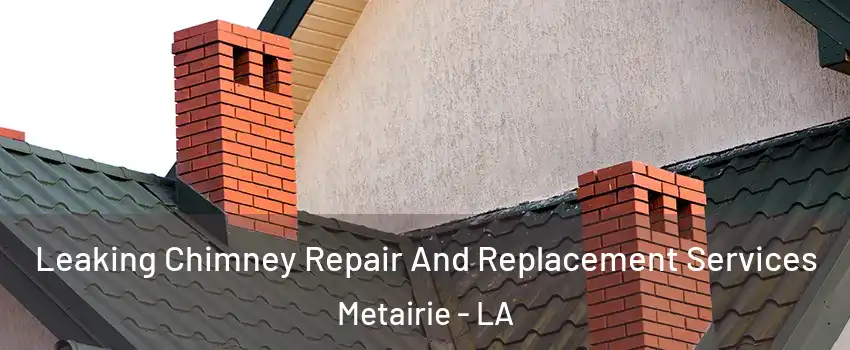 Leaking Chimney Repair And Replacement Services Metairie - LA